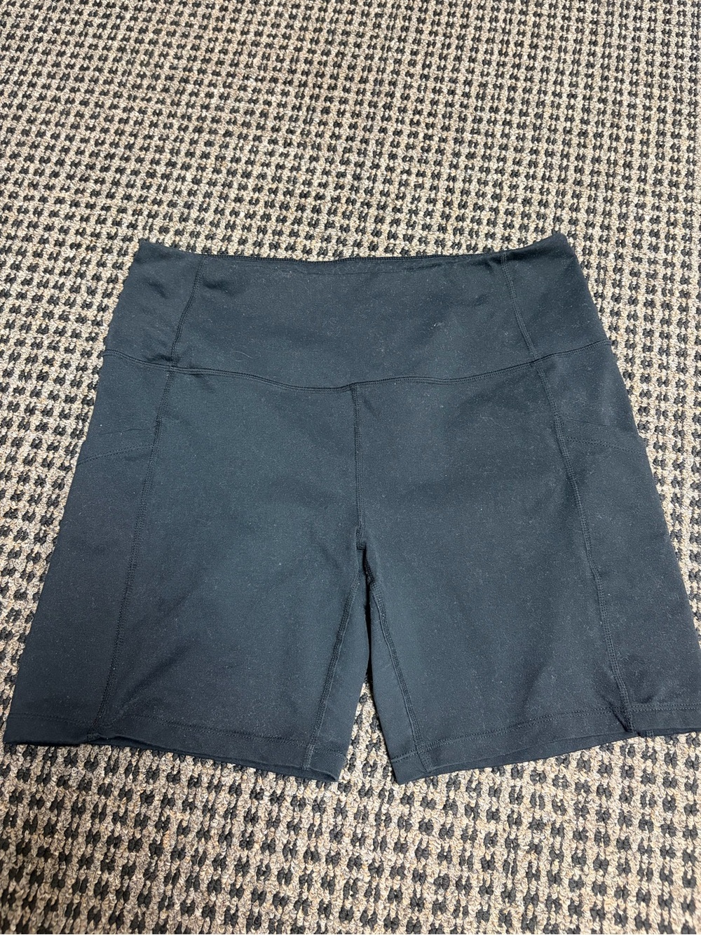 Zella Black High-Rise Bike Shorts